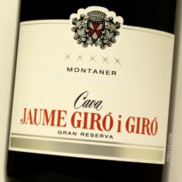 Jaume Giró i Giró Montaner Gran Reserva Brut Nature