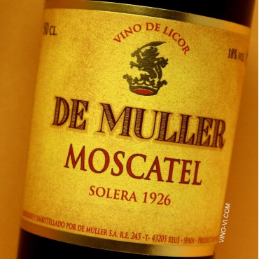 De Muller Moscatel Rancio Solera 1926 - 50 cl