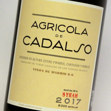 Agricola de Cadalso Syrah 2022