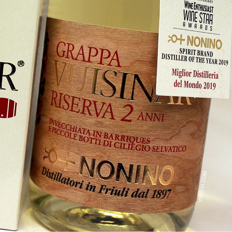 Nonino Riserva Grappa Vuisinâr