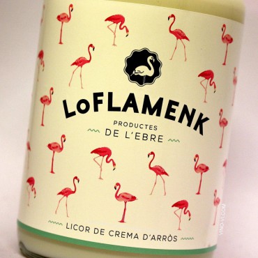 Lo Flamenk Licor de crema de arroz