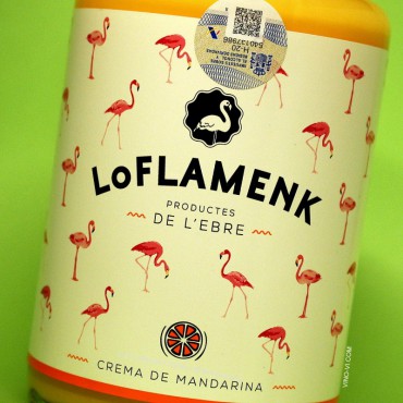 Lo Flamenk Licor de crema de Mandarina
