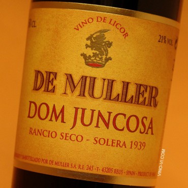 De Muller Dom Juncosa Solera 1939 - 50 cl