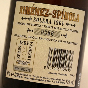 Ximénez-Spínola Old Harvest Pedro Ximénez