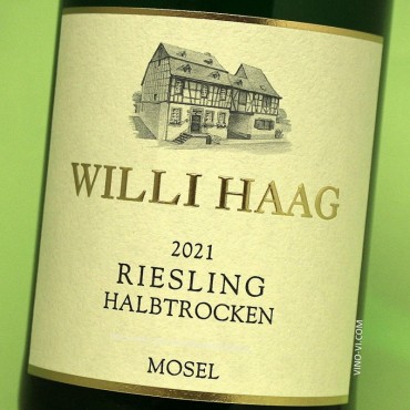Willi Haag 2021 Riesling Halbtrocken