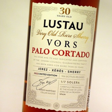 Lustau Palo Cortado 30 years old VORS (0.5L)