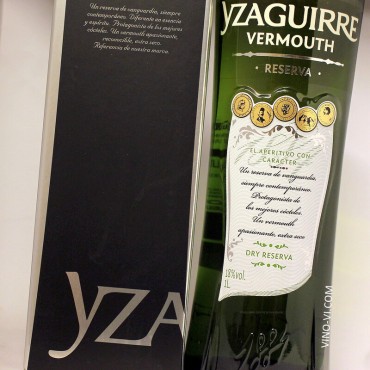 Yzaguirre Vermouth Blanco Dry Reserva (1L)
