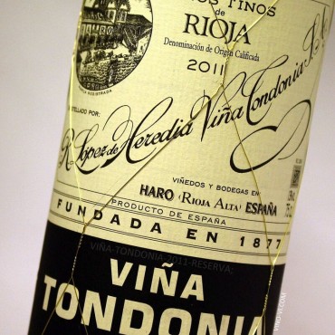 Viña Tondonia Reserva 2011