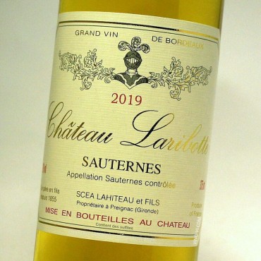 Château Laribotte Sauternes 2019 (375 ml)