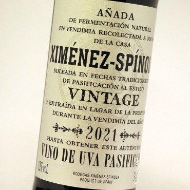 Ximénez-Spínola PX Vintage 2021 (375 ml)