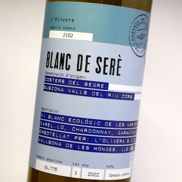 Blanc de Serè 2022 L'Olivera