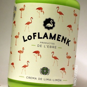 Lo Flamenk Licor de crema de Lima-Limón