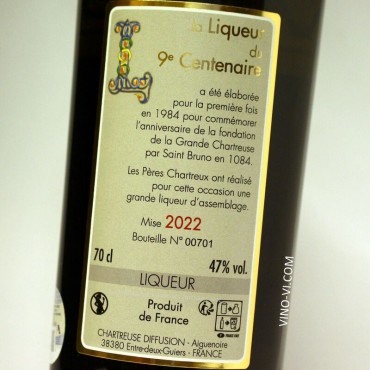 Chartreuse 9th Centenary Liqueur 2022