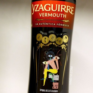 Yzaguirre Classic Red Vermouth  (1L)  Santa Tecla 2023