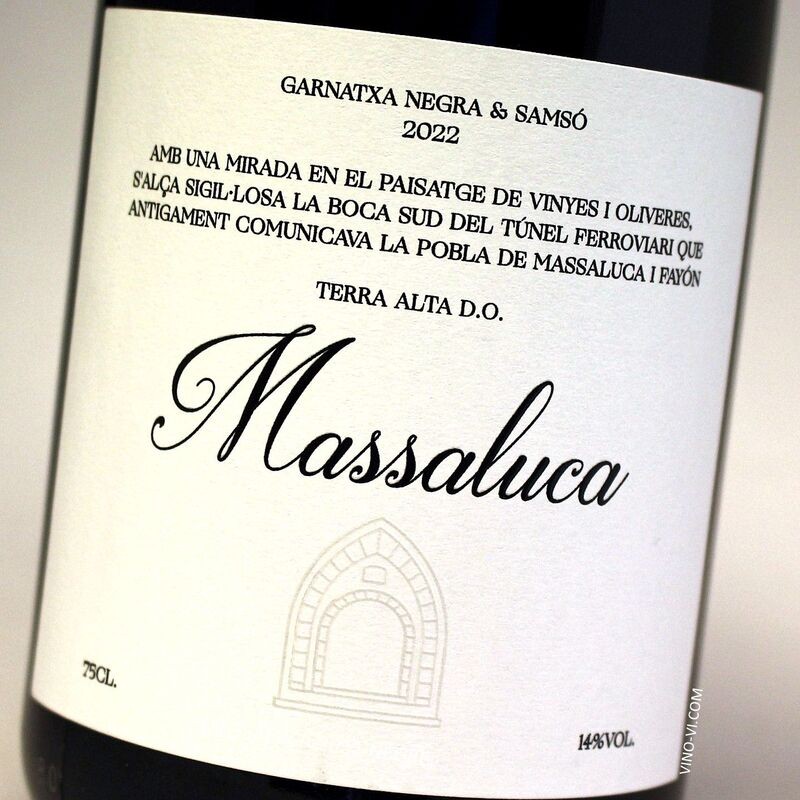 Massaluca Negre 2022 - Red Wine DO Terra Alta