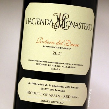 Hacienda Monasterio Crianza 2021