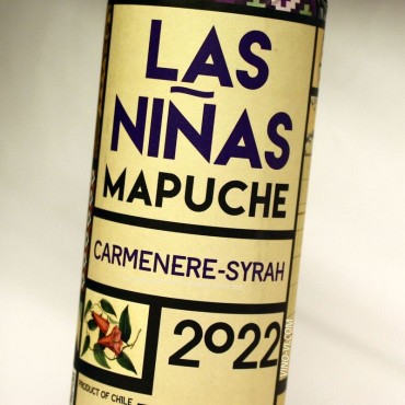 Las Niñas Mapuche Carmenère-Syrah 2022