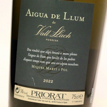 Aigua de Llum de Vall Llach 2022