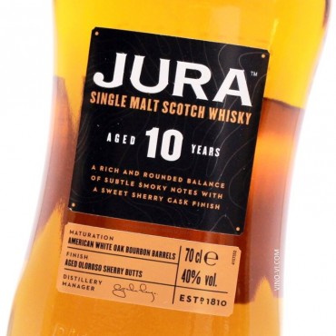 Isle of Jura 10 years