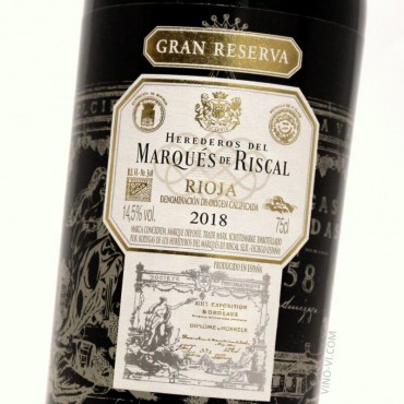 Marqués de Riscal Gran Reserva 2018