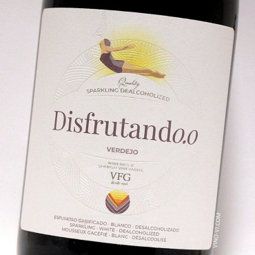 Disfrutando 0,0 Sparkling White