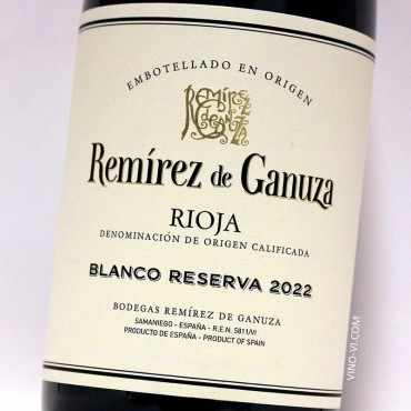 Remírez de Ganuza Blanco Reserva 2023