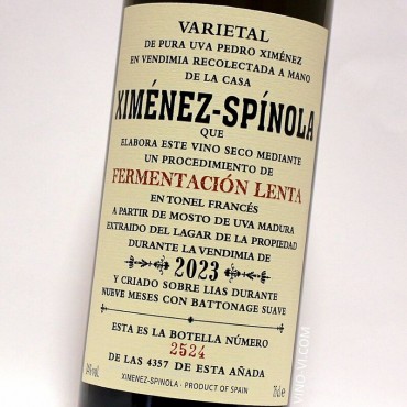 Ximénez-Spínola Fermentación Lenta 2023