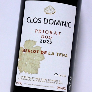 Clos Dominic Merlot de la Tena 2023