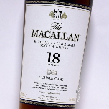 The Macallan Double Cask 18 years