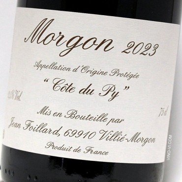 Foillard Morgon Côte du Py 2023
