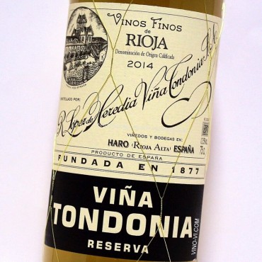 Viña Tondonia Blanco Reserva 2014