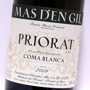 Mas d’en Gil  Coma Blanca 2019