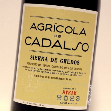 Agricola de Cadalso Syrah 2023