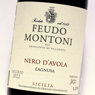 Feudo Montoni Nero d'Avola Lagnusa 2022