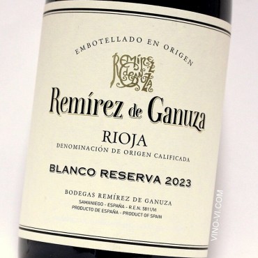 Remírez de Ganuza Blanco Reserva 2023