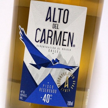 Pisco Alto del Carmen