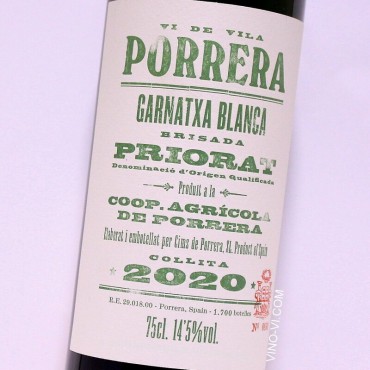 Cims de Porrera Vi de Vila Blanc 2020