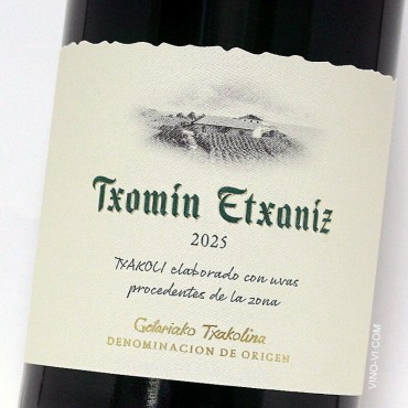 Txakoli Txomin Etxaníz 2025