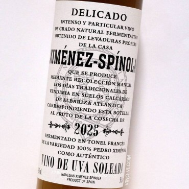 Ximénez-Spínola PX Delicado Cosecha 2025