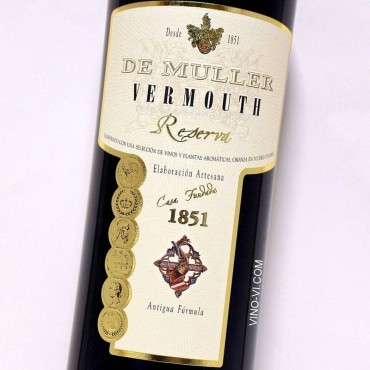 De Muller Vermouth Rojo Reserva