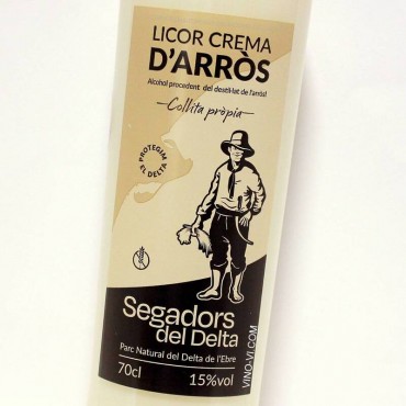 Licor de Crema De Arroz Segadors del Delta