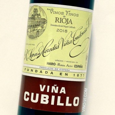 Viña Cubillo 2018