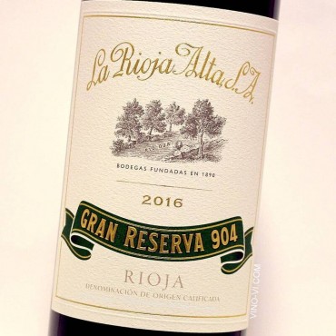 La Rioja Alta Gran Reserva 904 2016